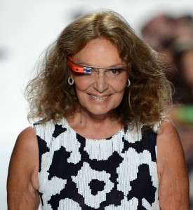 Diane Von Furstenberg designs frames for Google Glass